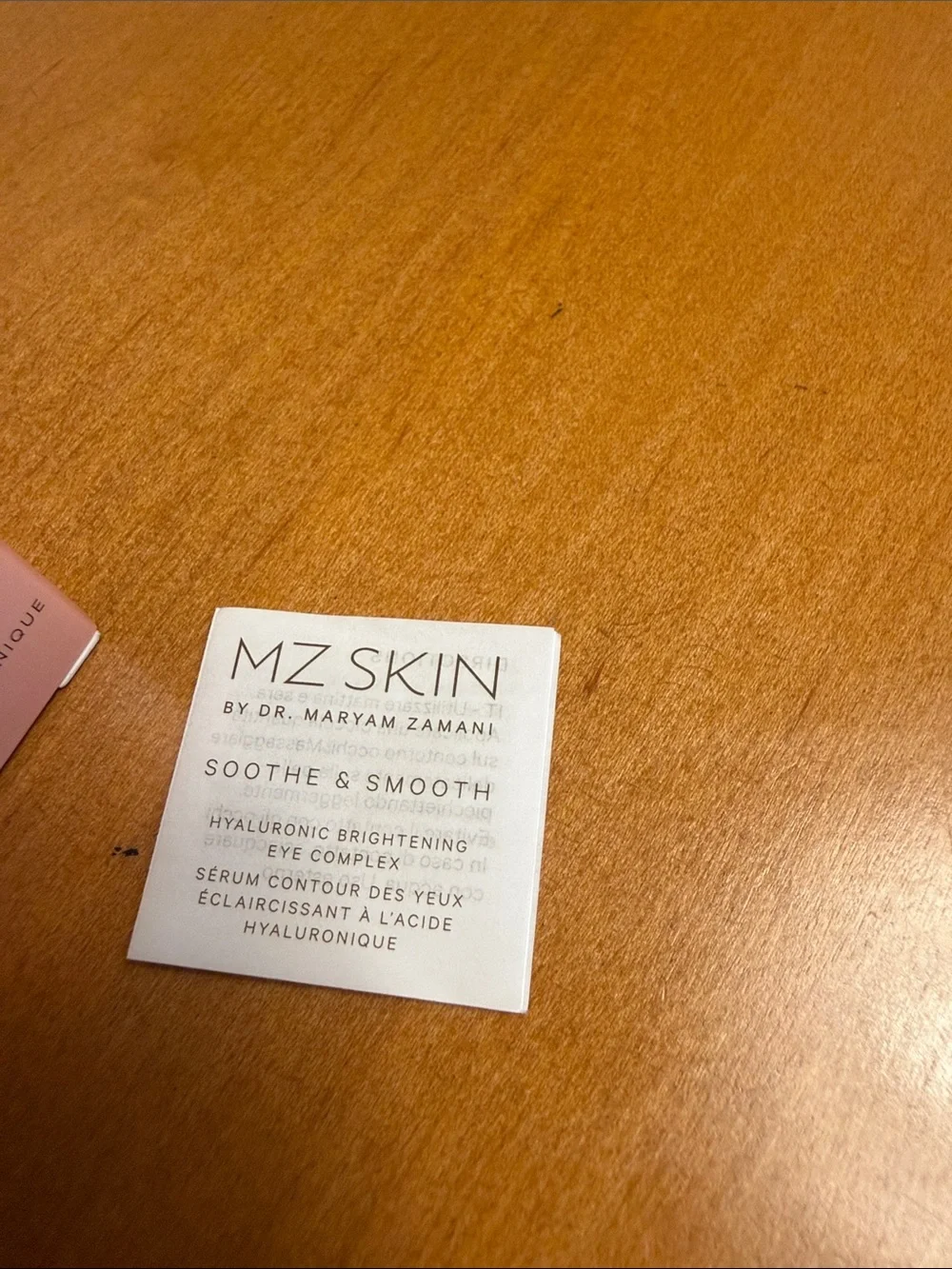 MZ Skin Soothe & Smooth Hyaluronic Brightening Eye Complex 14 m 0.47 fl oz